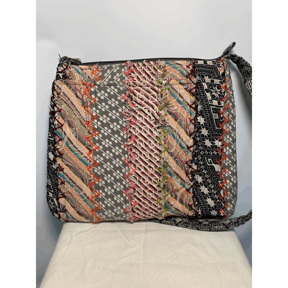 Demdaco Large Multi Pattern Cotton Tote - Picture 5 of 11